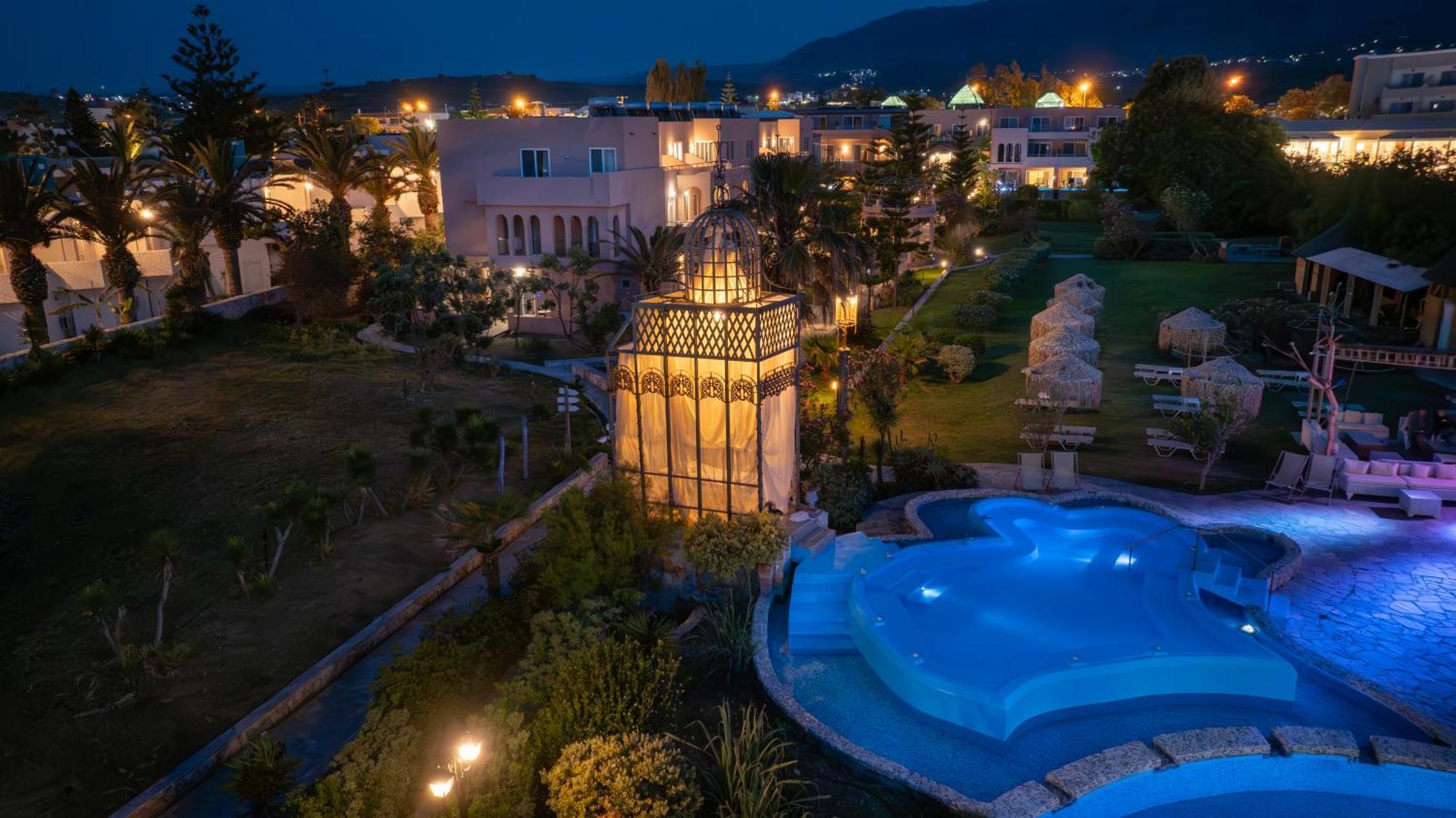 Orpheas Resort Hotel (Adults Only) Paralia Kourna Dış mekan fotoğraf