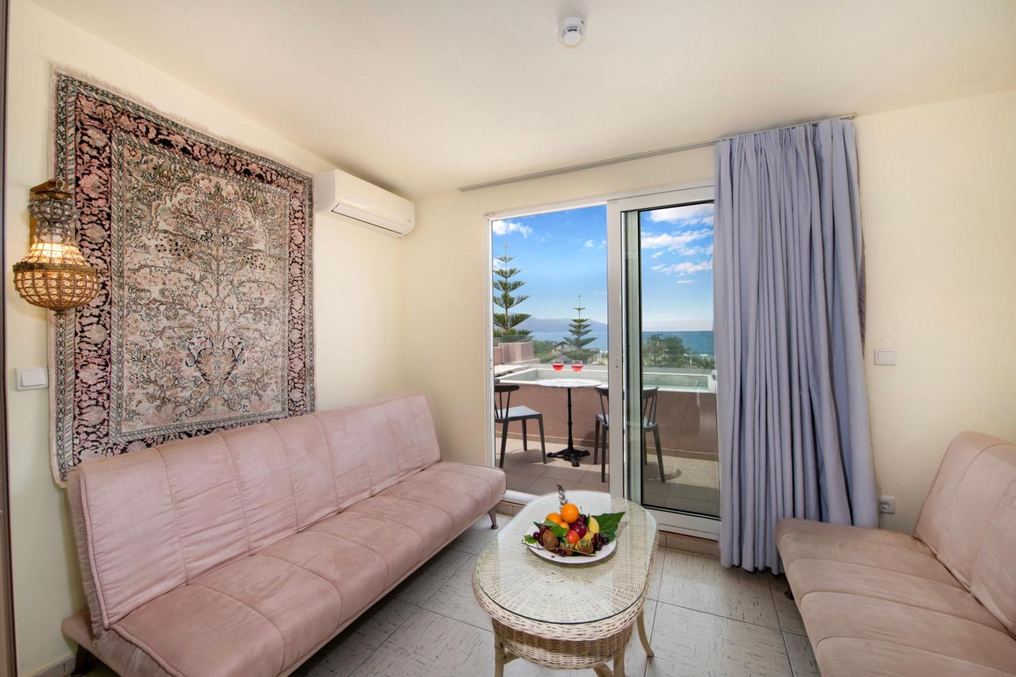 Orpheas Resort Hotel (Adults Only) Paralia Kourna Dış mekan fotoğraf