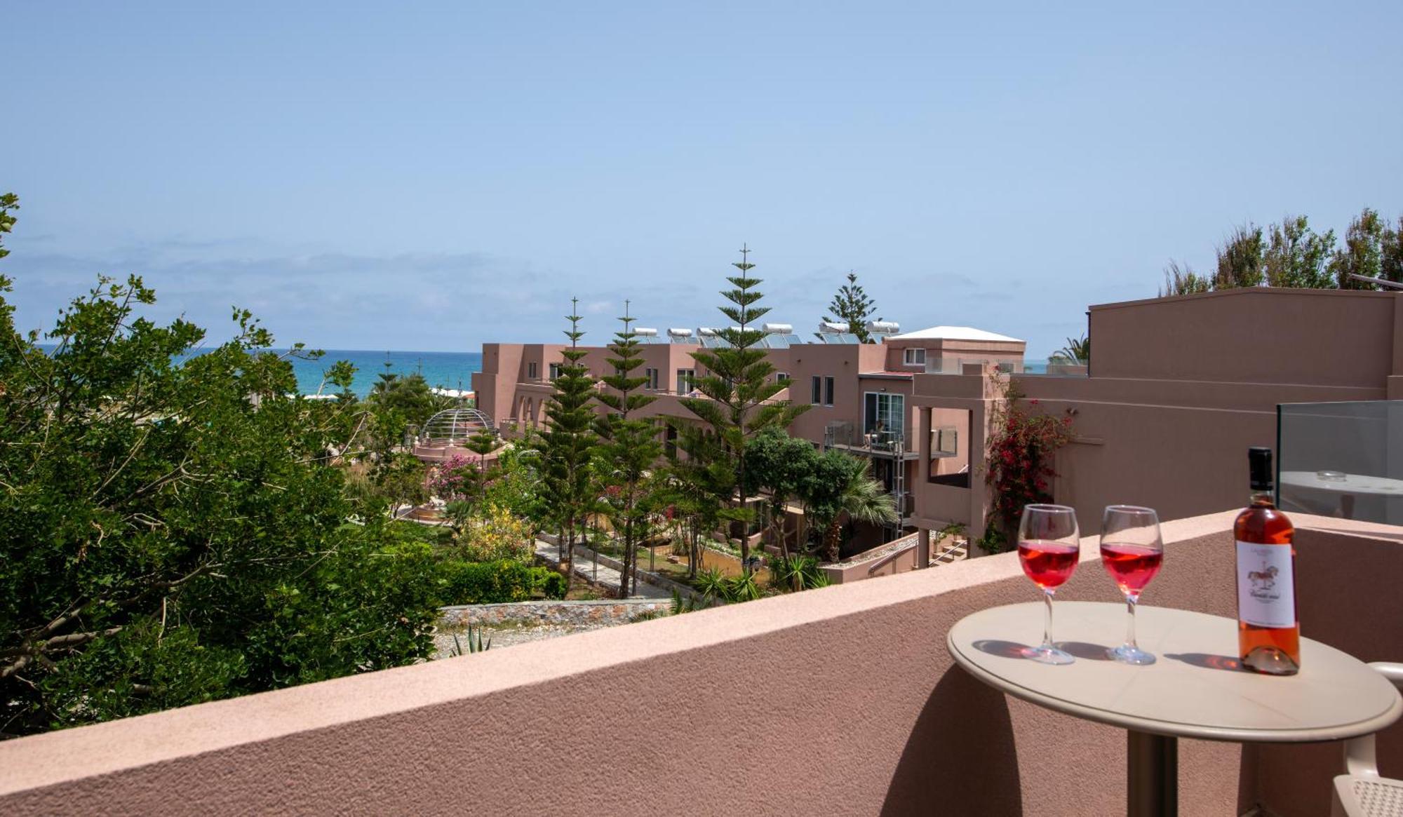 Orpheas Resort Hotel (Adults Only) Paralia Kourna Dış mekan fotoğraf