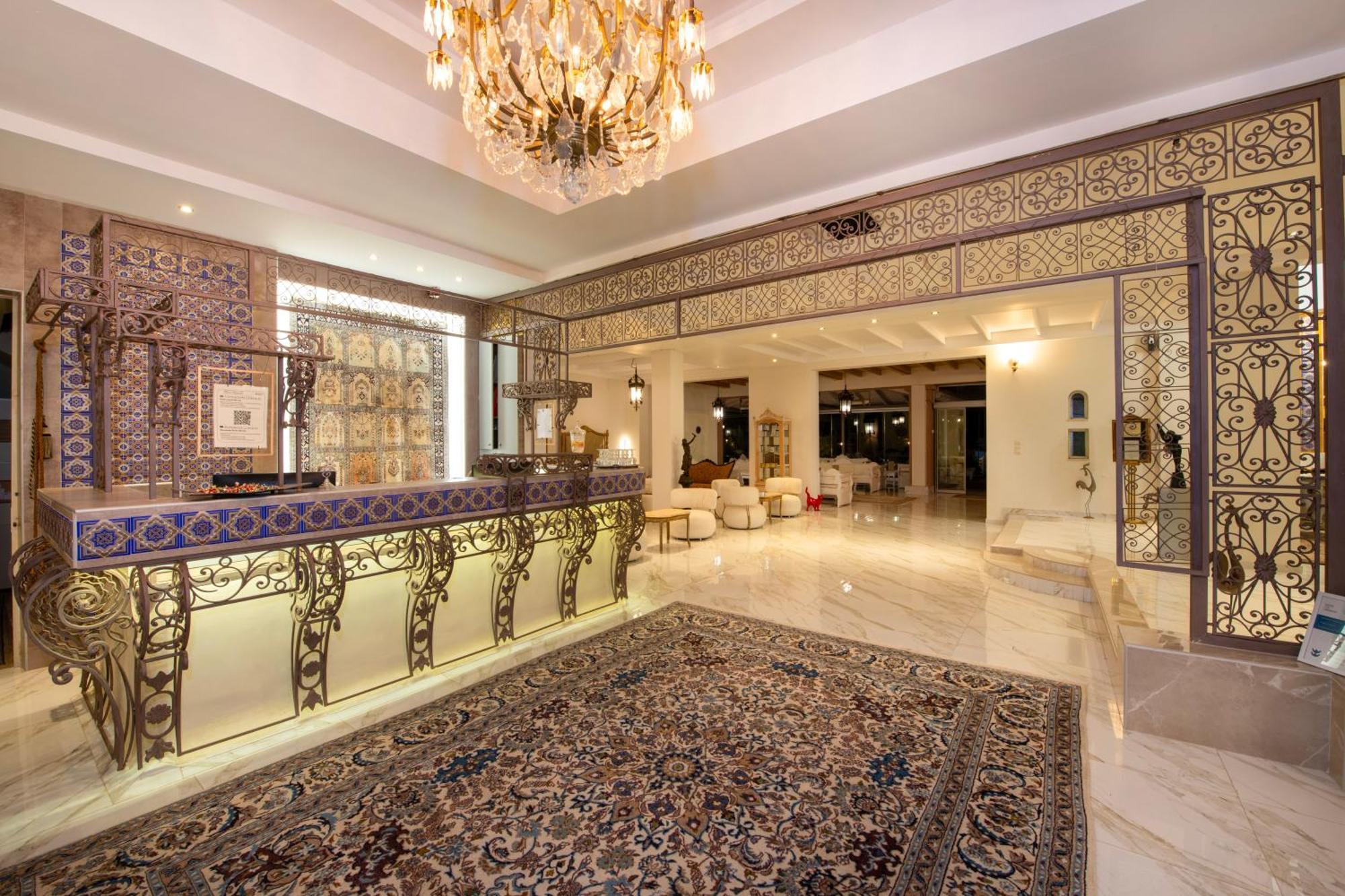 Orpheas Resort Hotel (Adults Only) Paralia Kourna Dış mekan fotoğraf