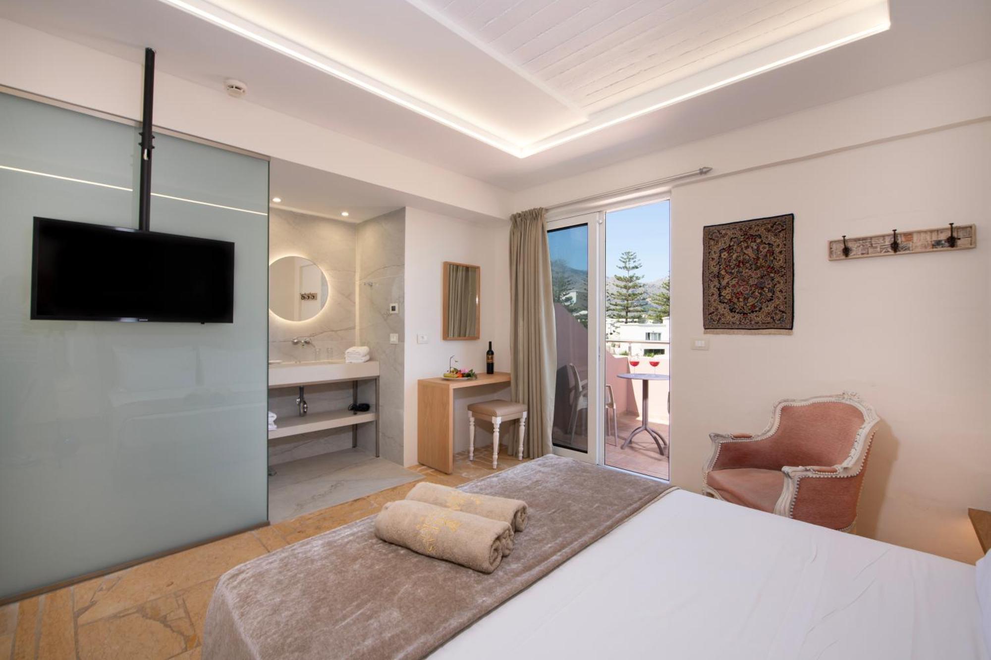 Orpheas Resort Hotel (Adults Only) Paralia Kourna Dış mekan fotoğraf