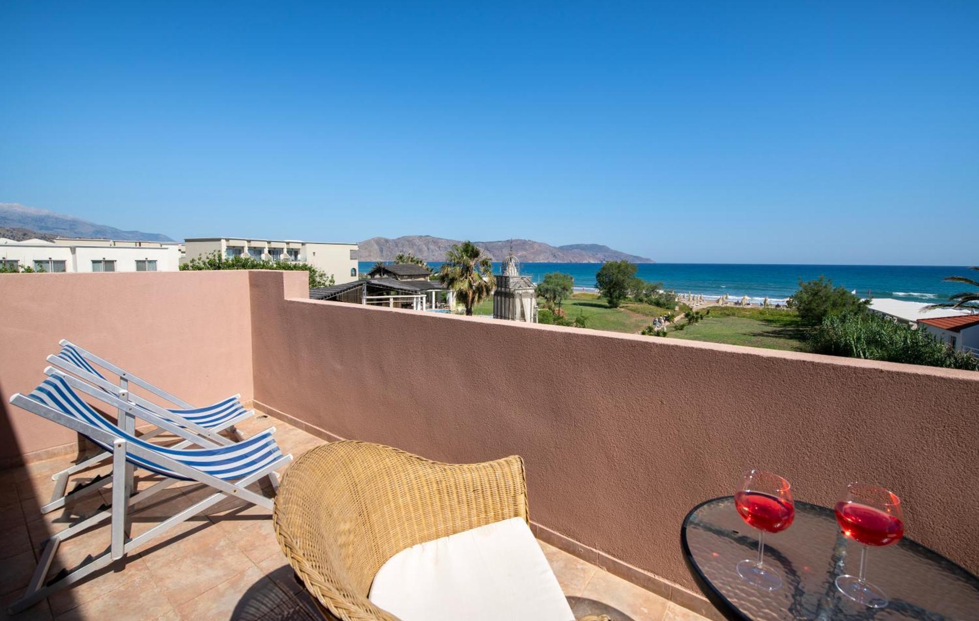 Orpheas Resort Hotel (Adults Only) Paralia Kourna Dış mekan fotoğraf