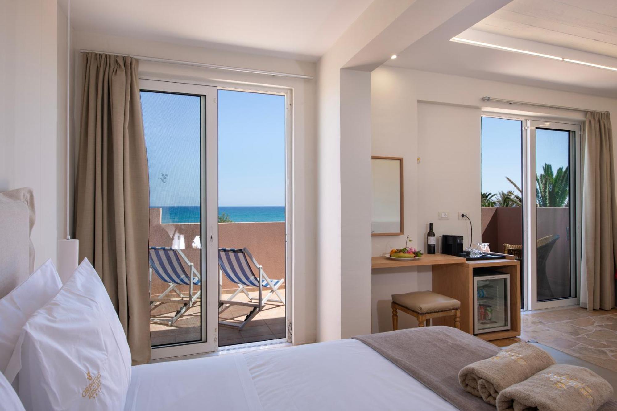 Orpheas Resort Hotel (Adults Only) Paralia Kourna Dış mekan fotoğraf
