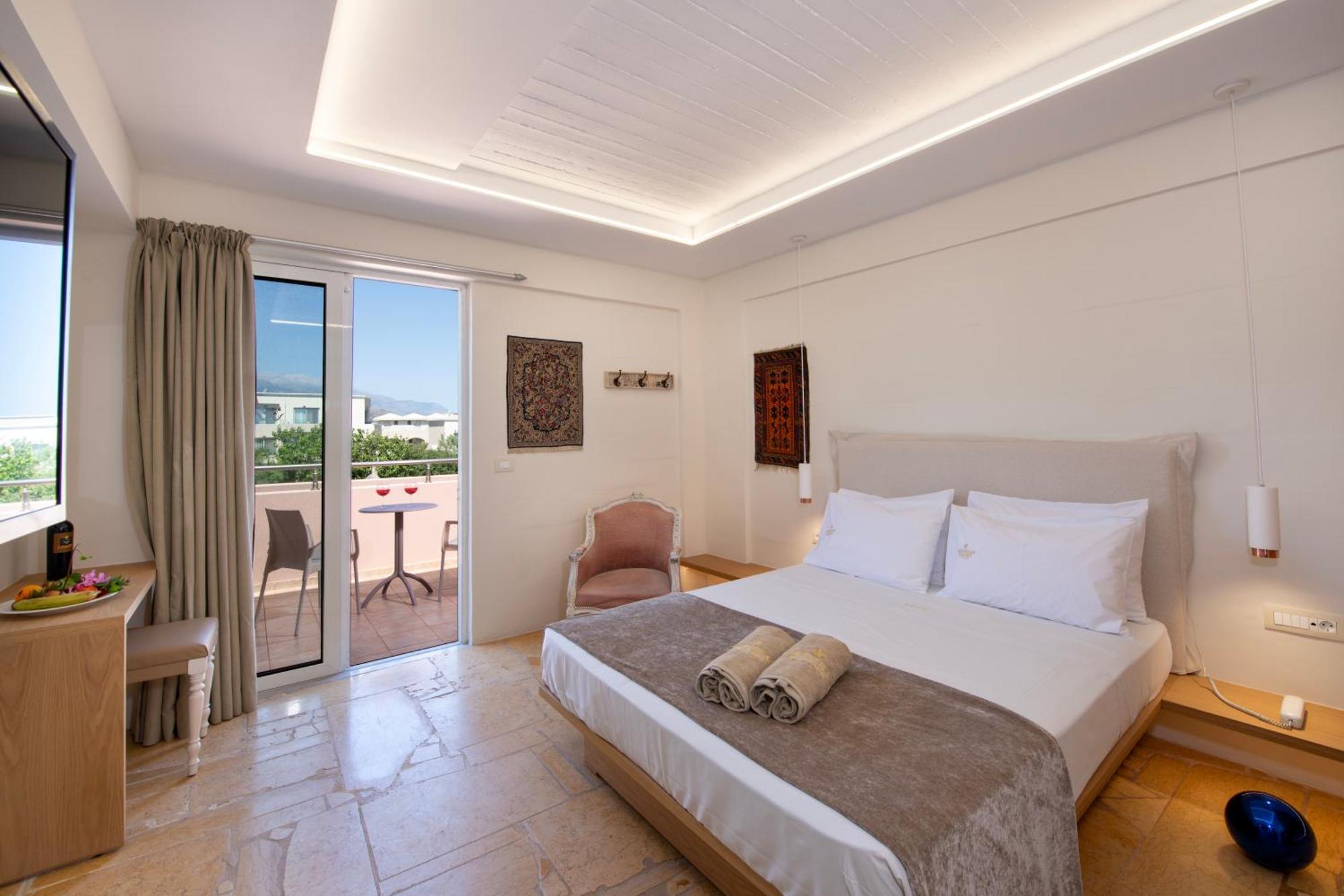 Orpheas Resort Hotel (Adults Only) Paralia Kourna Dış mekan fotoğraf